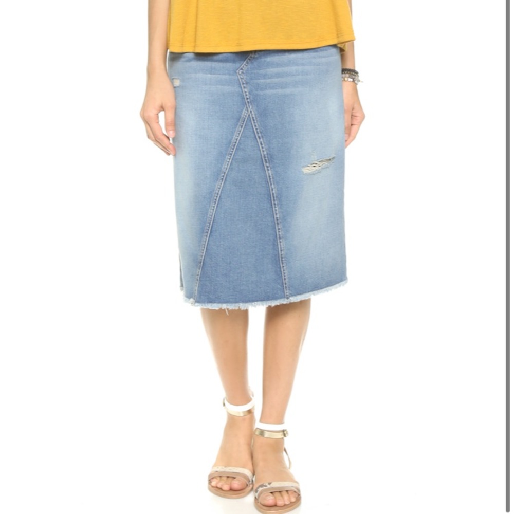 Current/Elliott The Midi Skirt - Picture 2 of 6